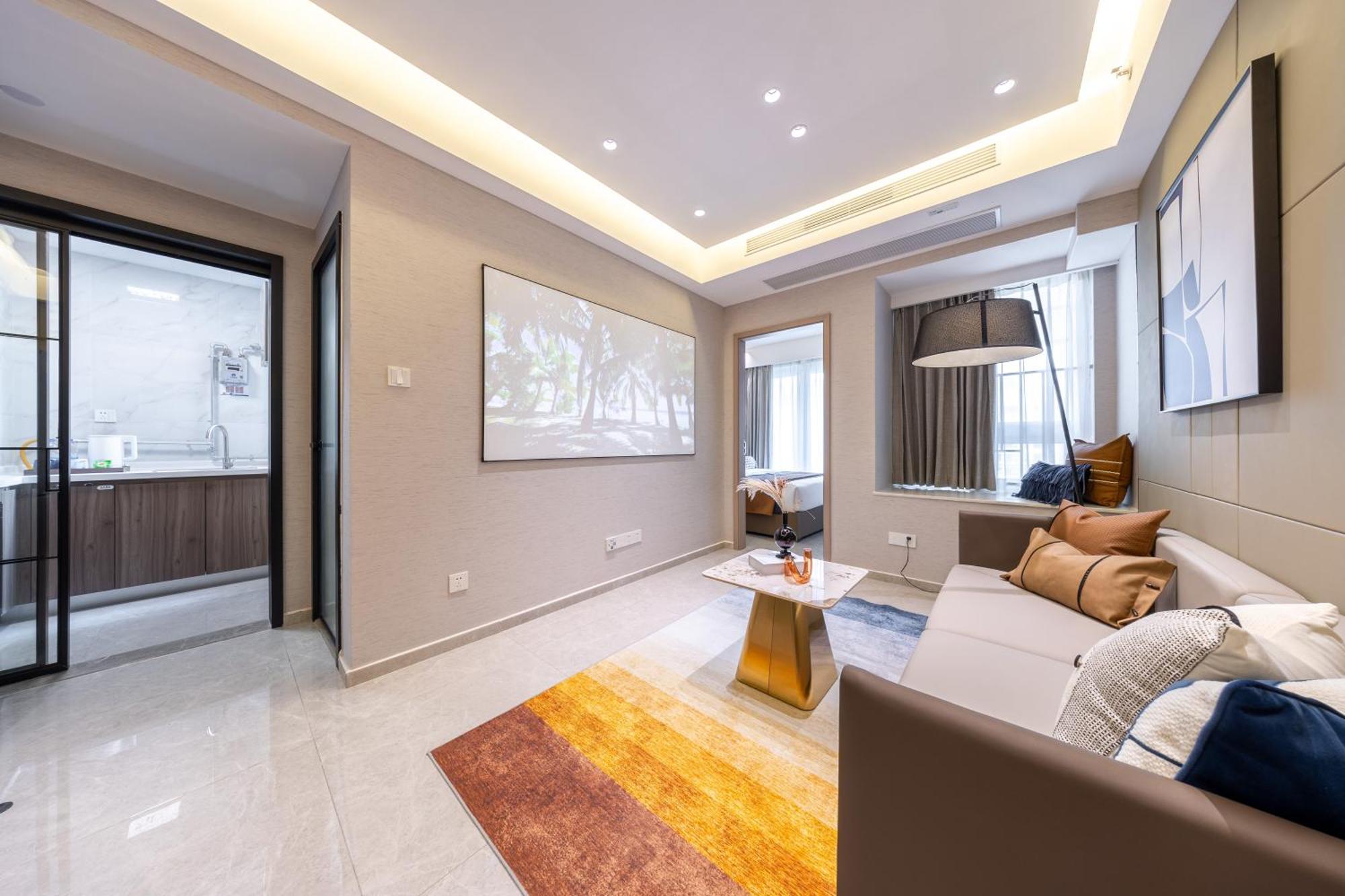 Boruisi Video And Audio Light House - Shenzhen Convention And Exhibition Center Gangxia Metro Station Aparthotel Exteriör bild